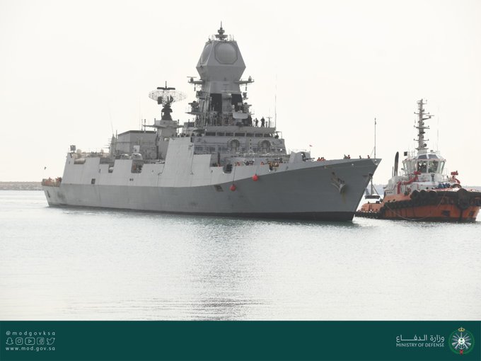 اختتام مناورات “المحيط الهندي” البحرية بين القوات السعودية والهندية