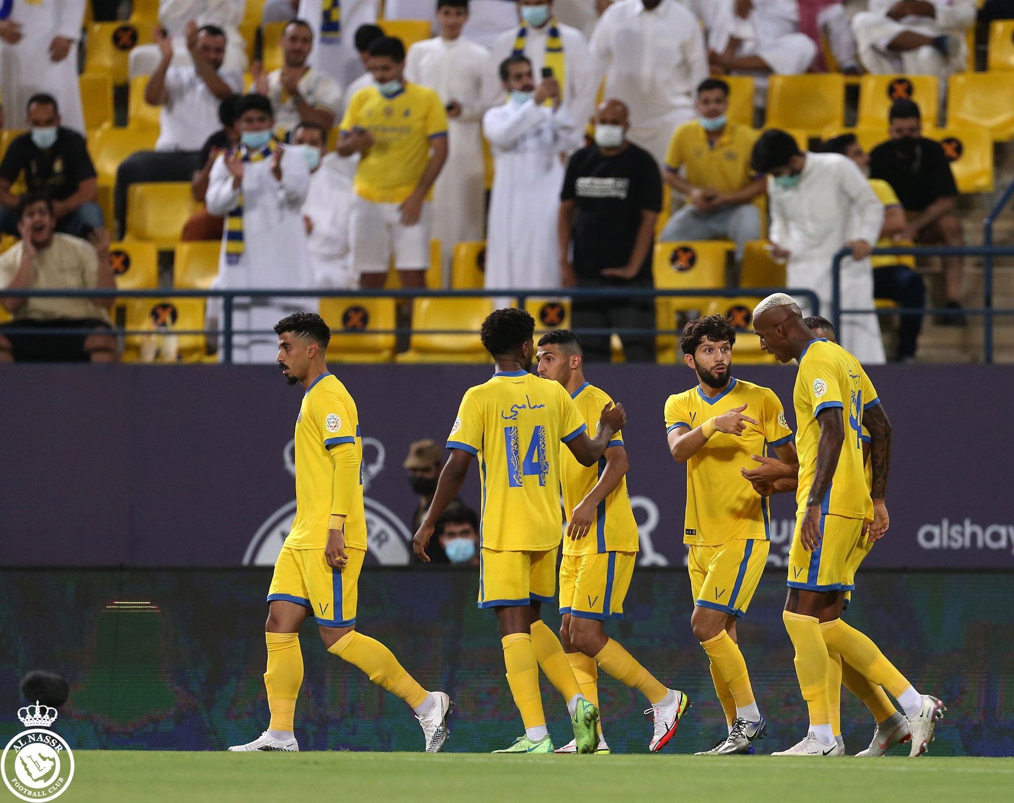 النصر يفتتح دوري محمد بن سلمان برباعية في ضمك