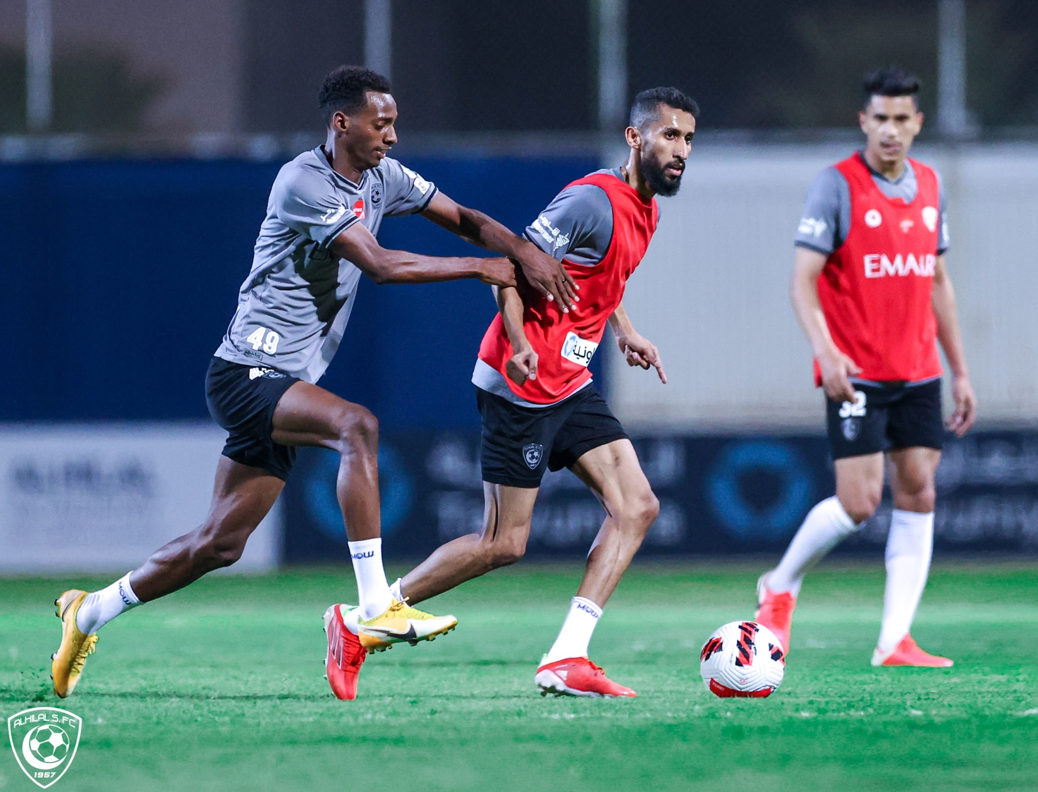 الهلال يستأنف تدريباته والدوسري يغيب