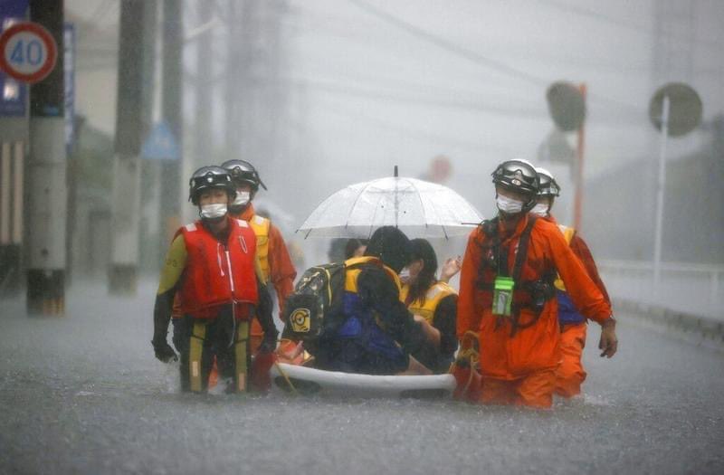 أمطار اليابان