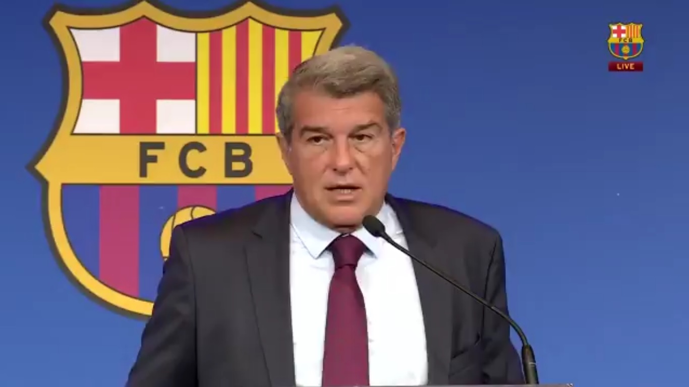 رئيس برشلونة: مشاهدة مباراة إنتر ميلان عذاب لنا!