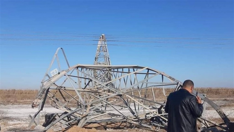 هجوم جديد على أبراج الكهرباء في العراق