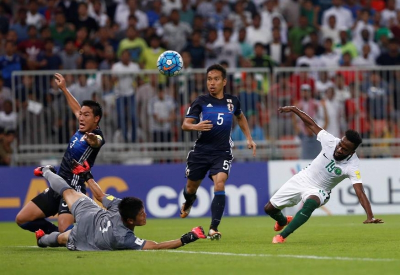 المنتخب السعودي - مباراة الأخضر واليابان 2017