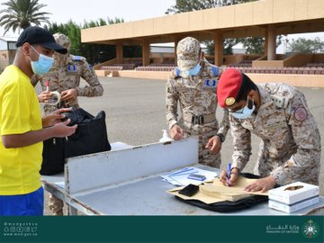 كلية الملك عبدالله للدفاع الجوي تستقبل الطلبة المستجدين للدفعة 21