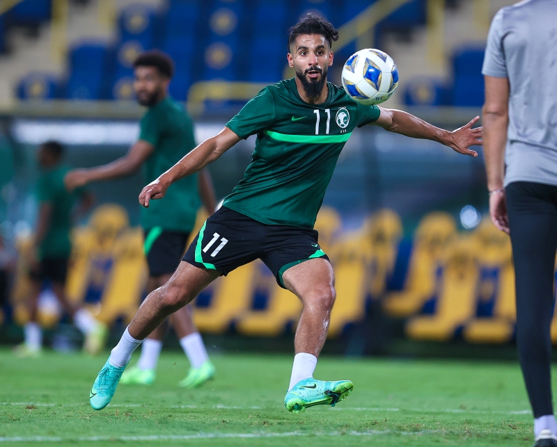 صالح الشهري لاعب المنتخب السعودي