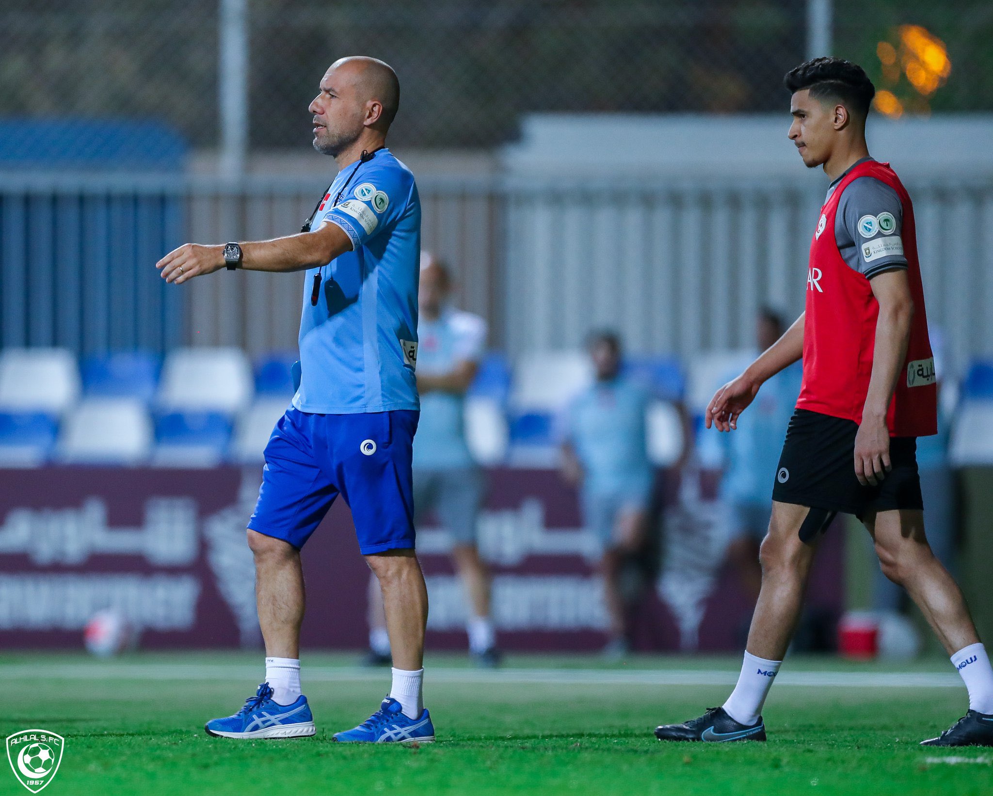 مدرب الهلال: لا أشعر بالرضا