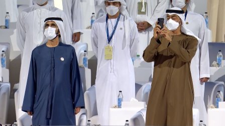 انطلاق حفل افتتاح معرض إكسبو دبي 2020