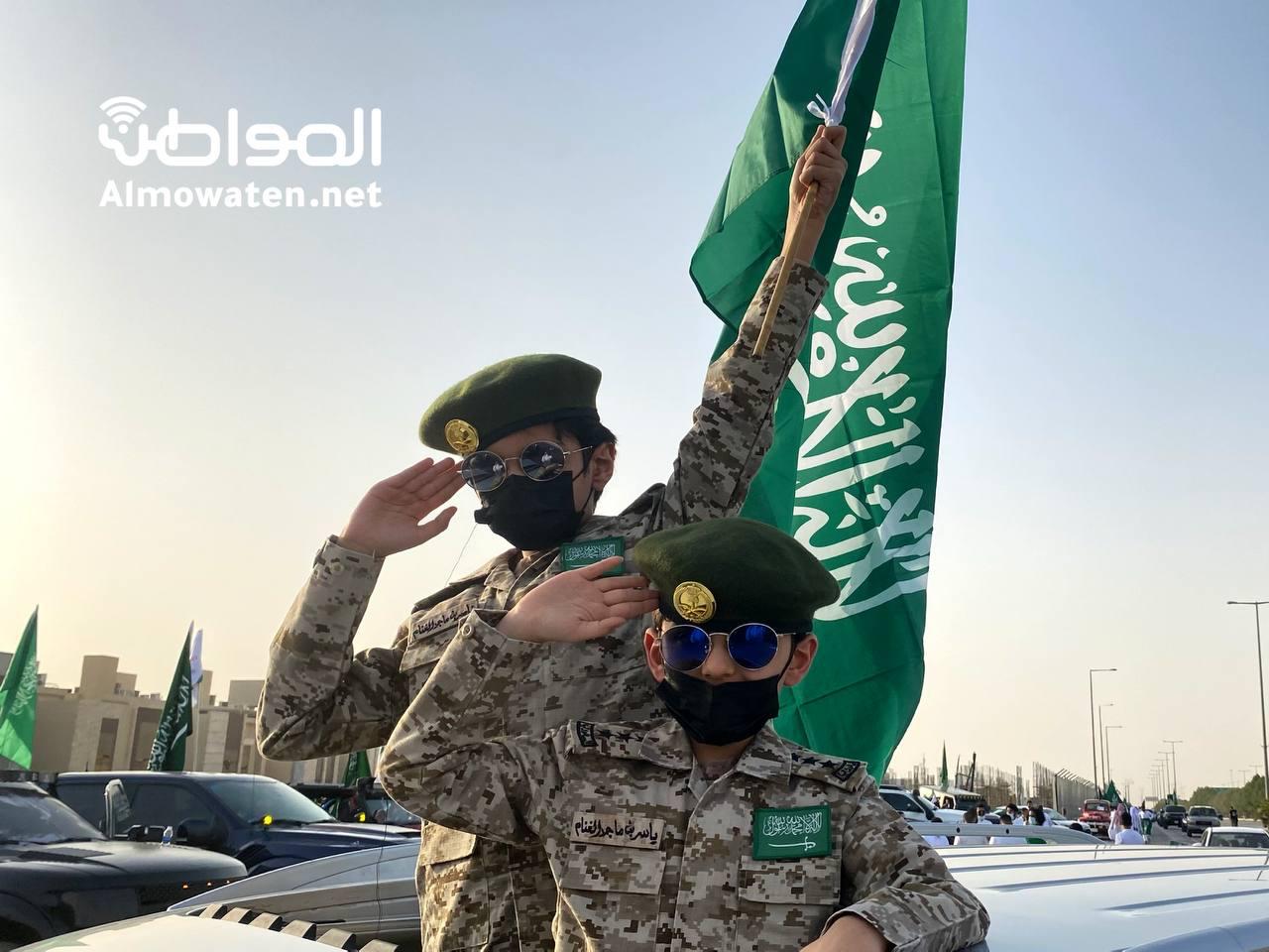 لقطات من احتفالات اليوم الوطني في الرياض