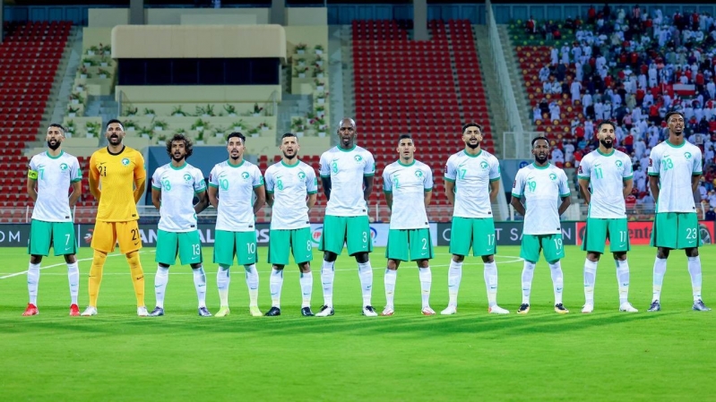 الأخضر - المنتخب السعودي ضد عمان