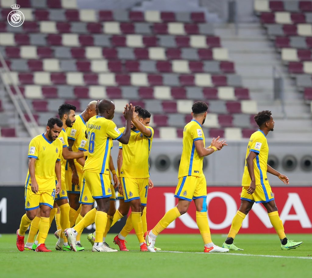 النصر يتقدم على تراكتور بهدف في الشوط الأول