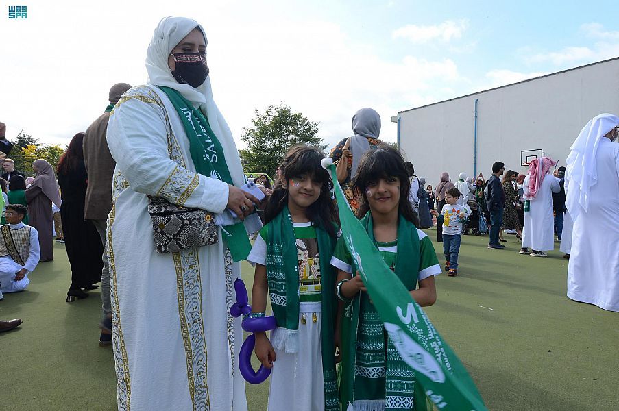 لقطات من احتفالات اليوم الوطني السعودي في لندن