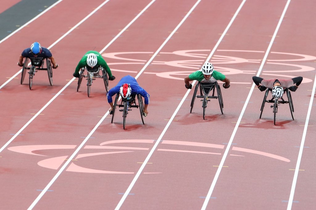 السعودي عبدالرحمن القرشي يتوج ببرونزية سباق 100 متر للكراسي