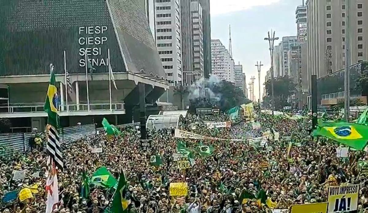 محاولة فاشلة لاقتحام الكونغرس في البرازيل