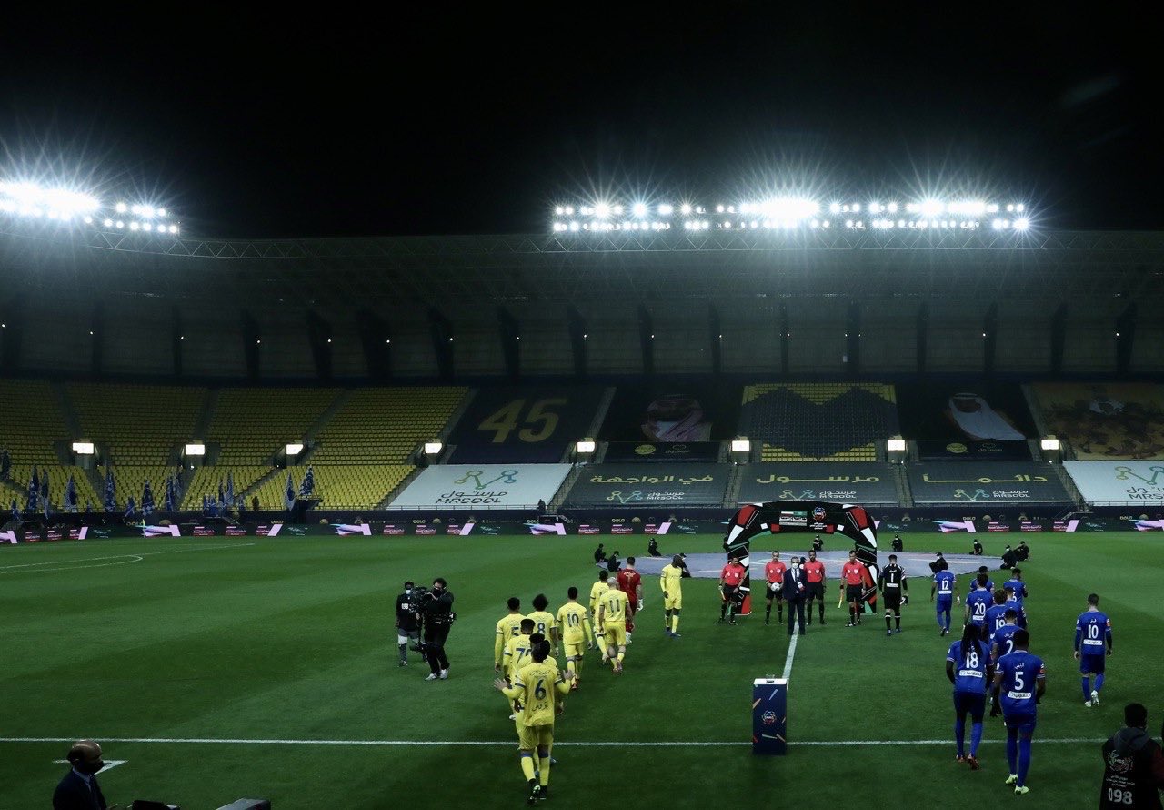 معلقو ديربي الهلال والنصر