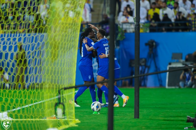 الهلال بعد الفوز على النصر