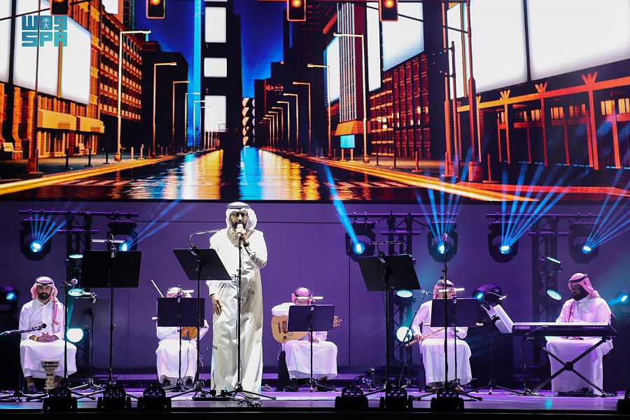 جناح السعودية في إكسبو دبي يحتفي بالموسيقى في أولى أمسياته الشعرية
