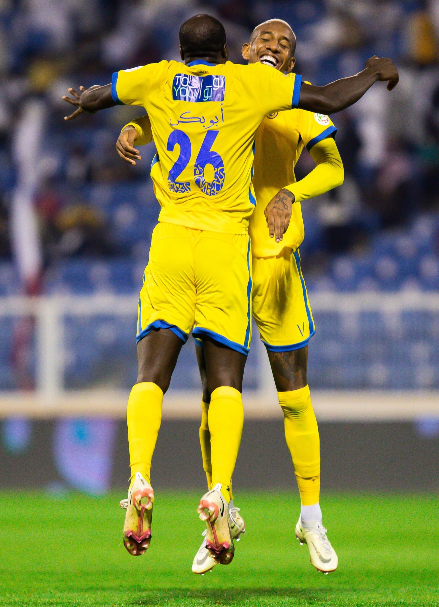 ثنائي النصر الأكثر مساهمة في دوري محمد بن سلمان