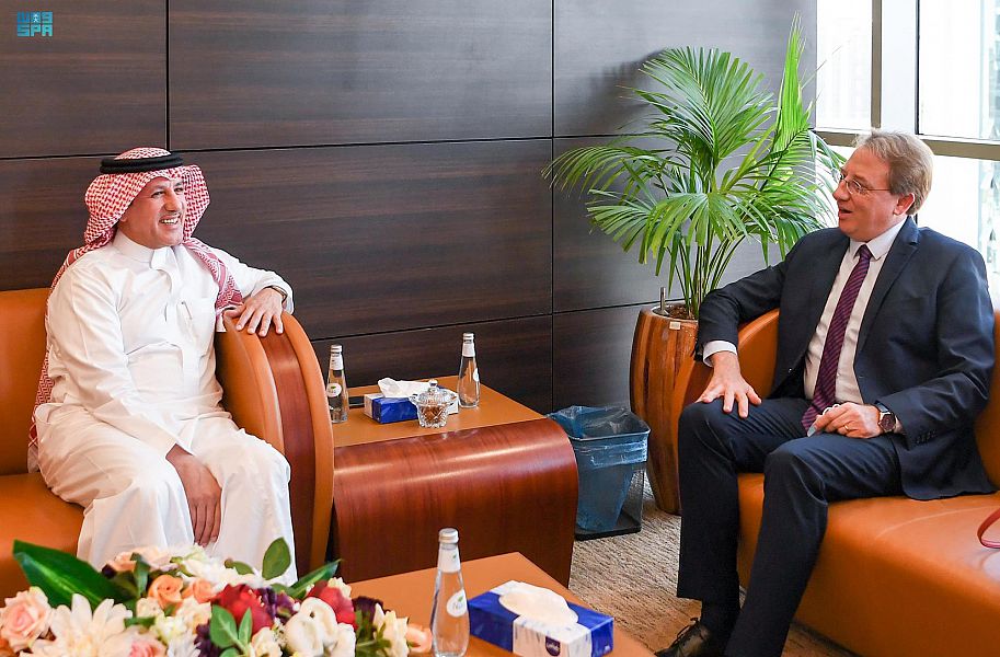 رئيس واس يبحث التعاون الإعلامي مع السفير الفرنسي