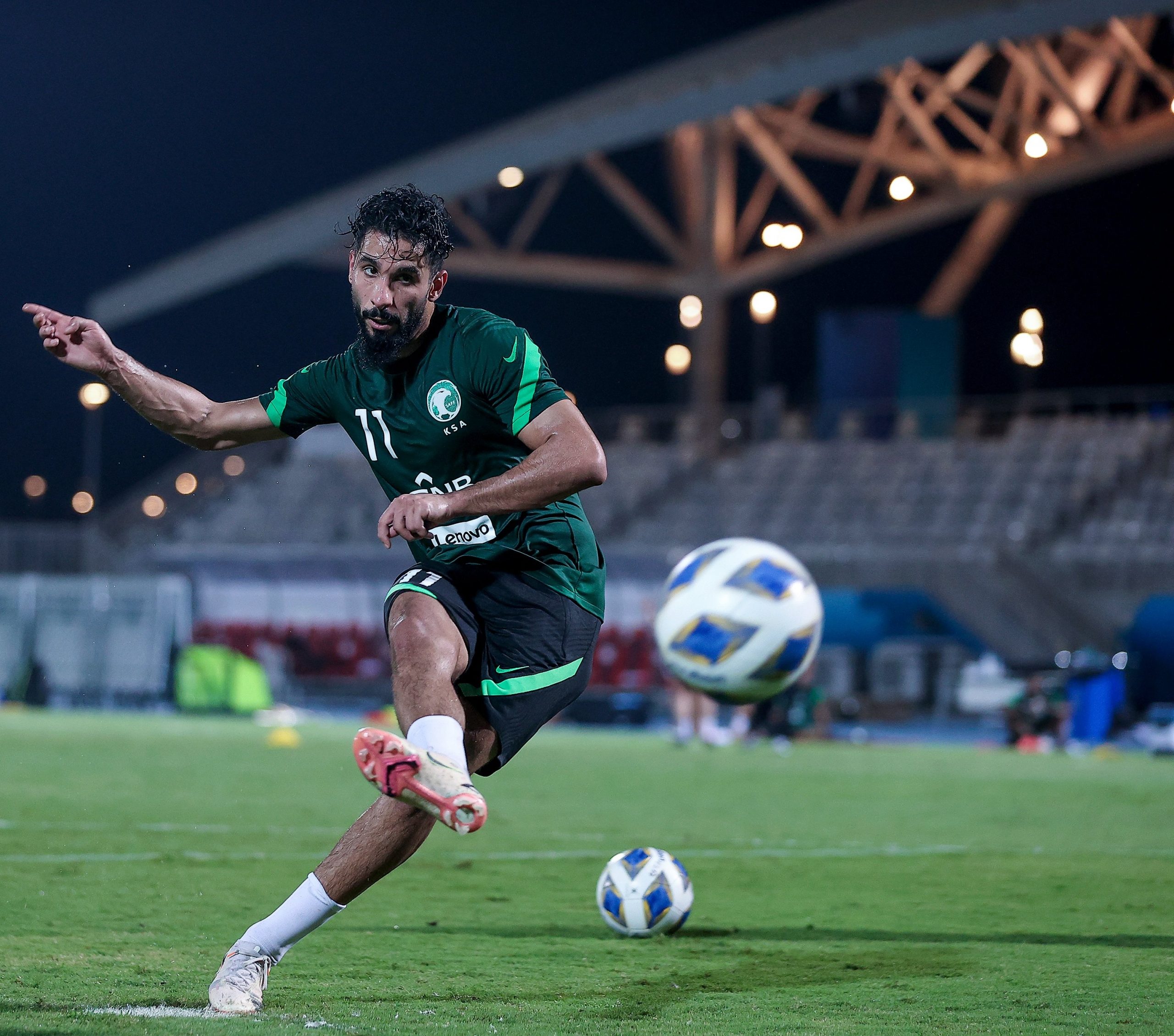 المنتخب السعودي يواصل الاستعداد لليابان