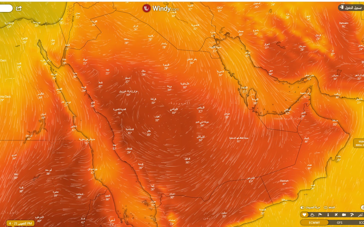 الحصيني : طقس نهاية الأسبوع بارد في البر والاستراحات