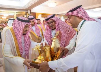 الملك سلمان في نهائي كأس الملك 2019 - ذكرى البيعة السابعة - الرياضة السعودية
