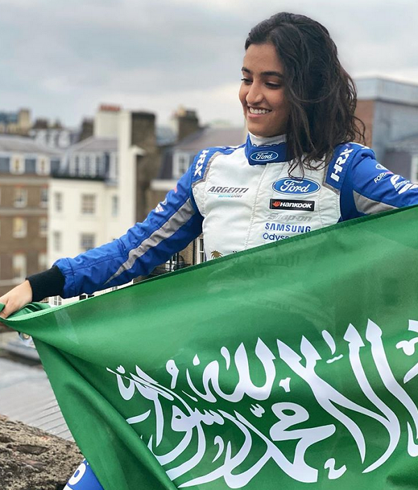 اختيار ريما الجفالي سفيرة لسباق جائزة السعودية الكبرى stc للفورمولا 1