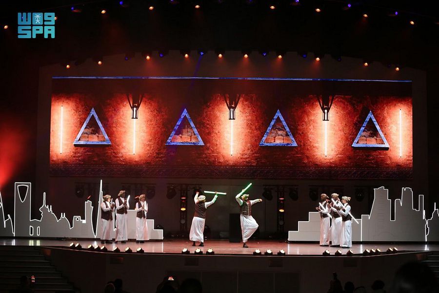 جناح المملكة في إكسبو 2020 دبي يقيم عرضًا إبداعيًّا على مسرح ميلينيوم