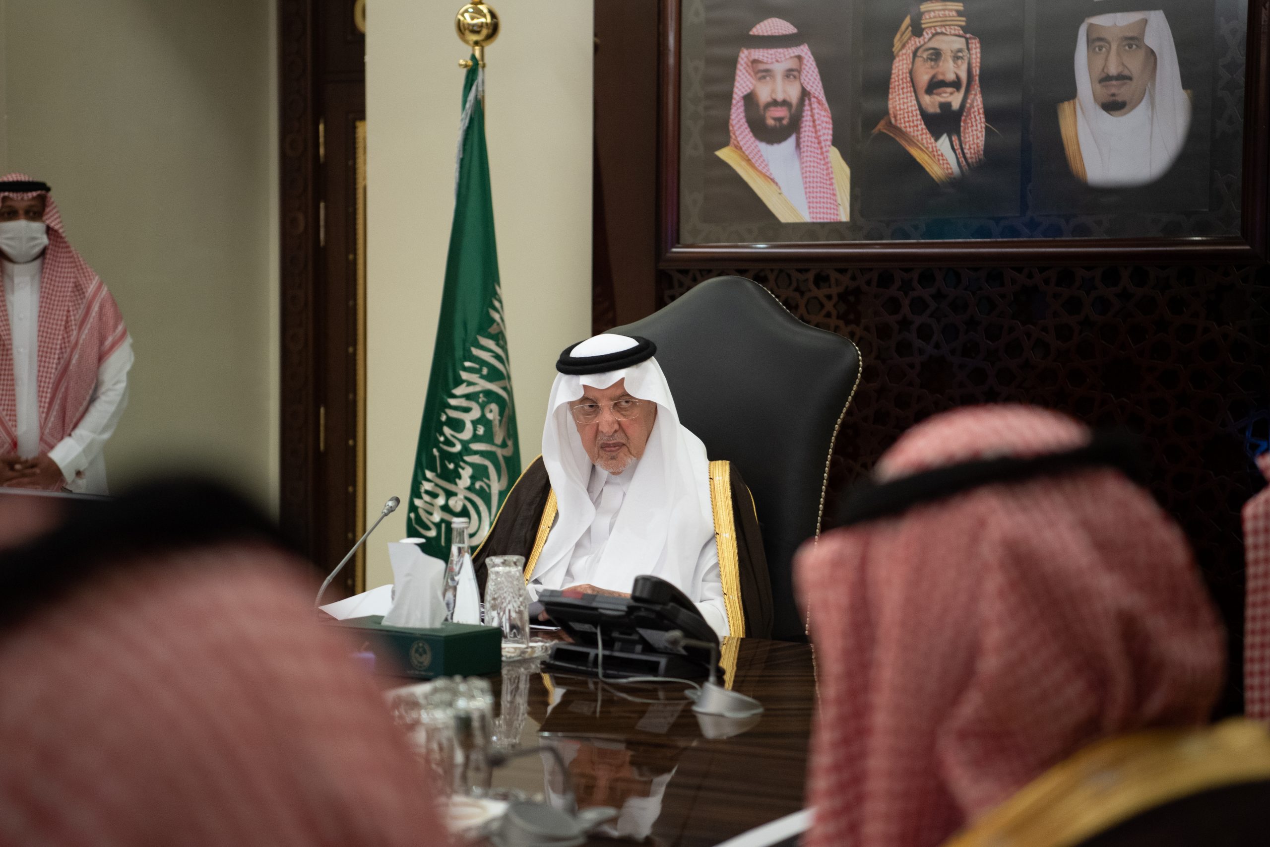 الفيصل يرأس اجتماع استعراض آخر التجهيزات لـ فورمولا 1 السعودية