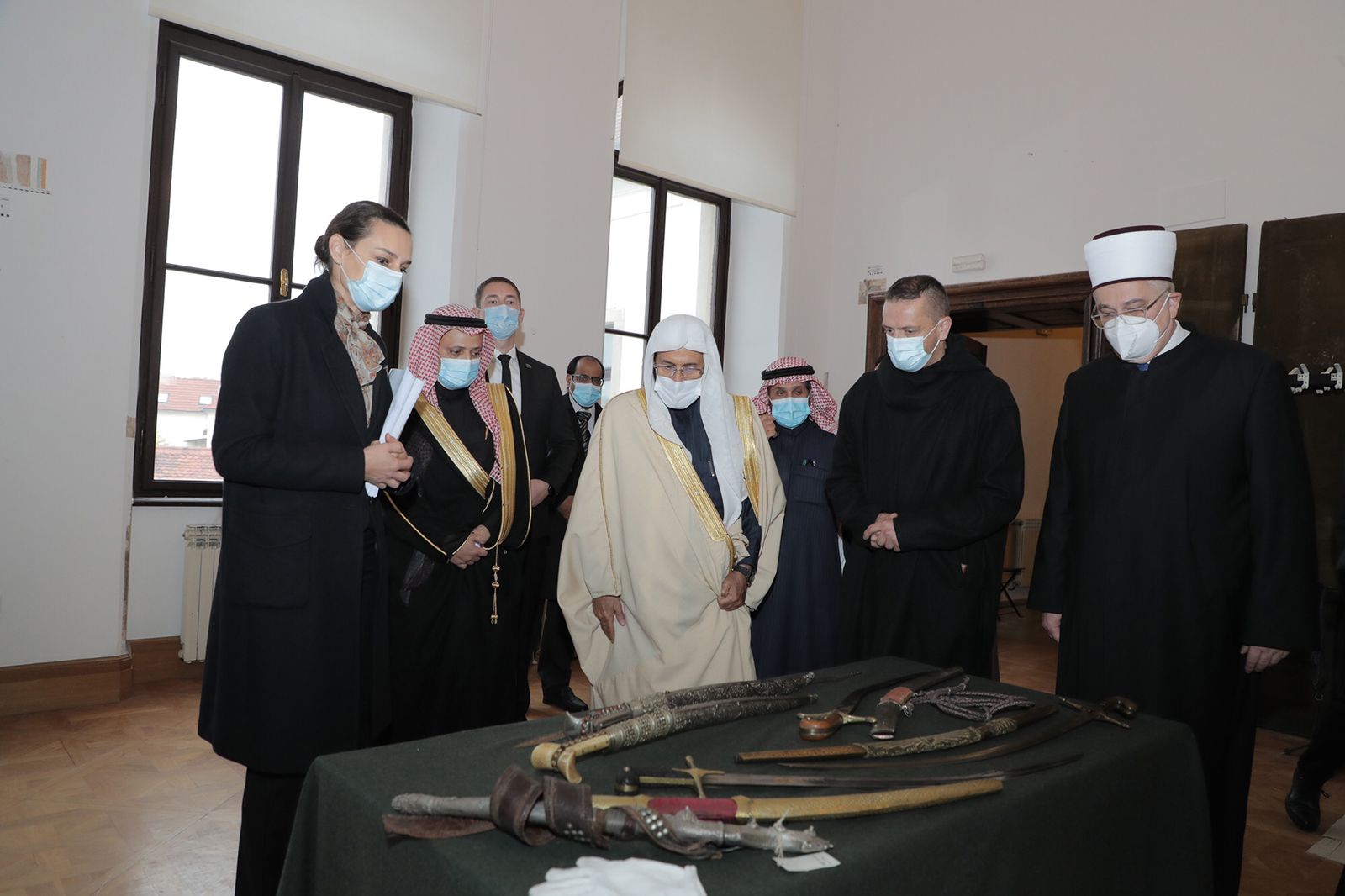 وزير الشؤون الإسلامية يزور متحف التاريخ الكرواتي