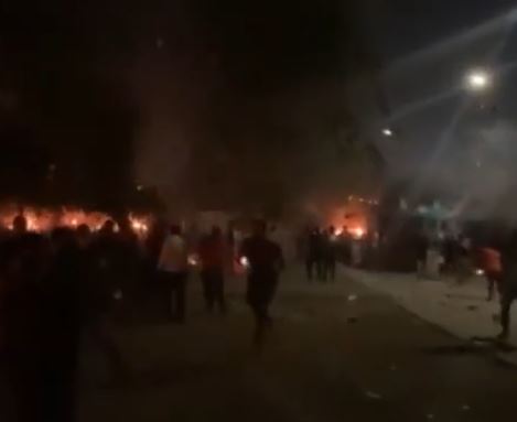 فيديو.. إطلاق نار كثيف وسط بغداد عقب محاولة اغتيال الكاظمي