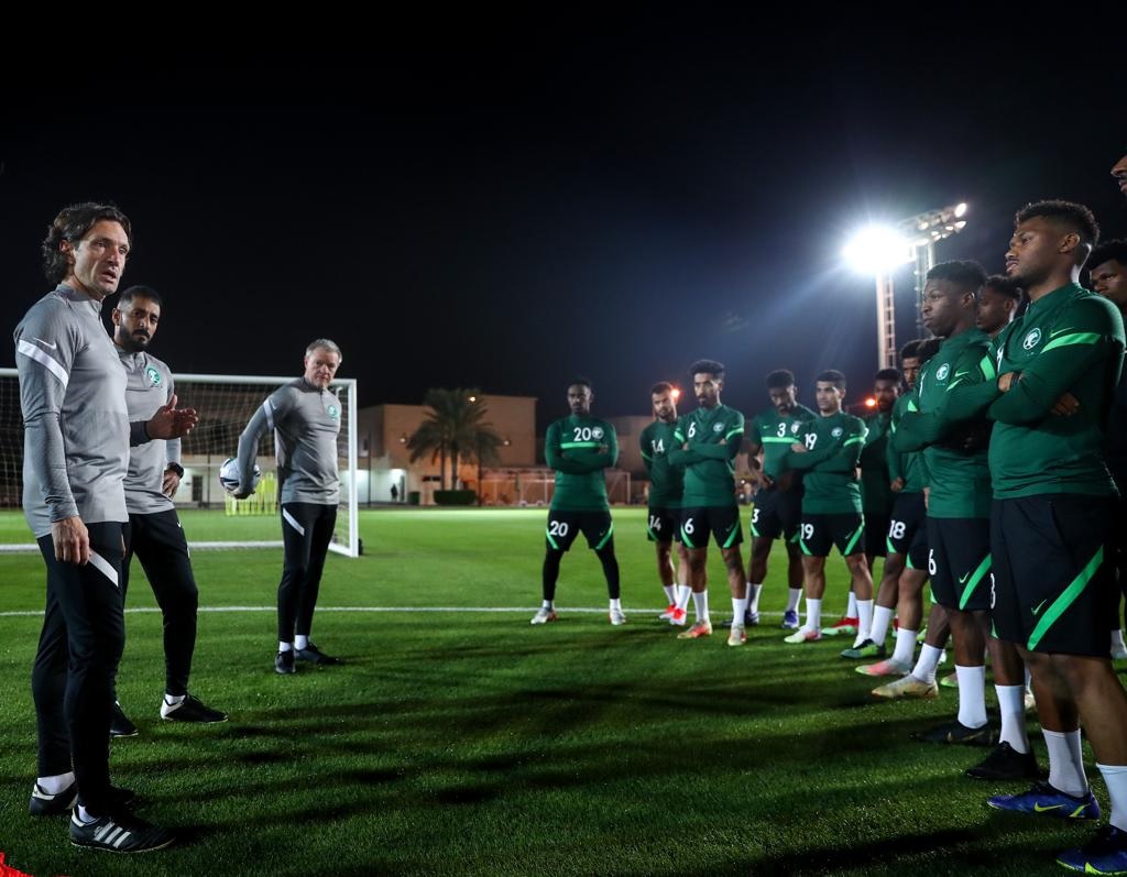 تشكيلة الأخضر لـ مباراة السعودية والأردن