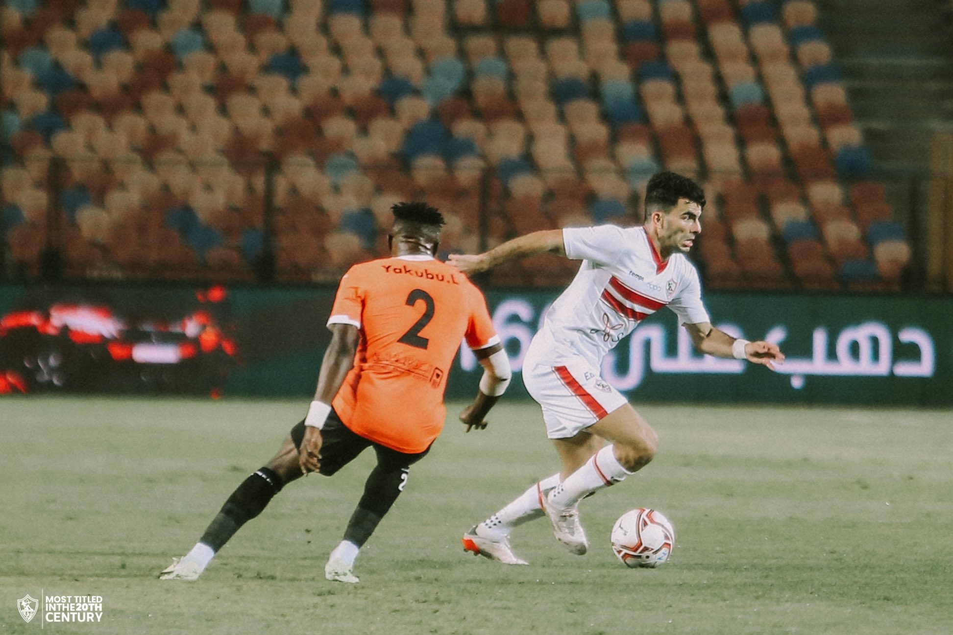 تعادل الزمالك ضد البنك الأهلي