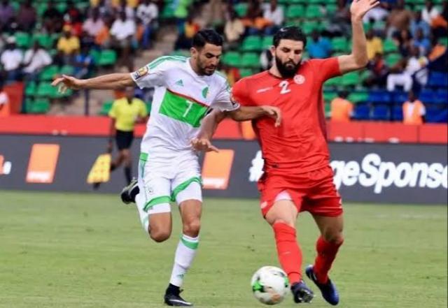 مباراة تونس والجزائر