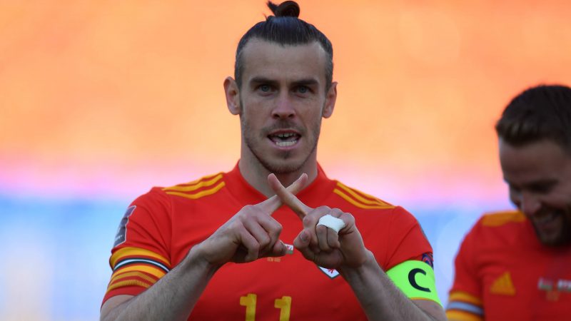 جاريث بيل لاعب ويلز وريال مدريد