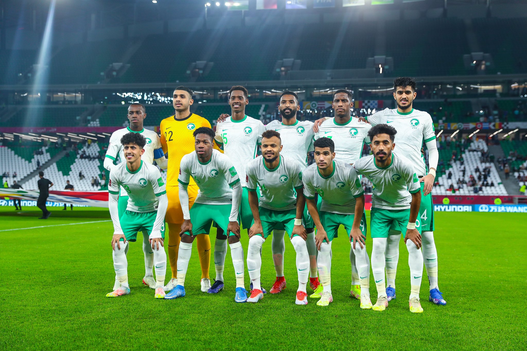 ترتيب مجموعة المنتخب السعودي بـ كأس العرب