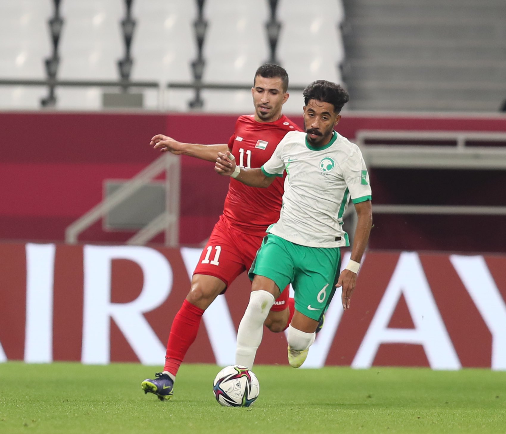 المنتخب السعودي يخطف نقطة التعادل أمام فلسطين