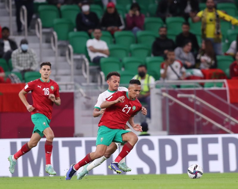 مباراة السعودية والمغرب - كأس العرب