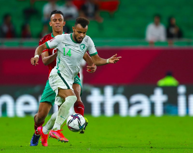 مباراة السعودية والمغرب - كأس العرب