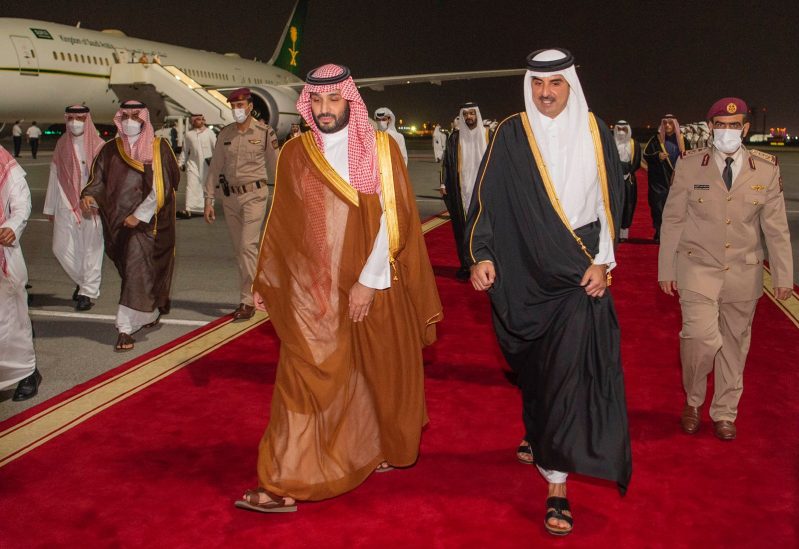 استقبال رسمي لولي العهد في العاصمة القطرية الدوحة - المواطن