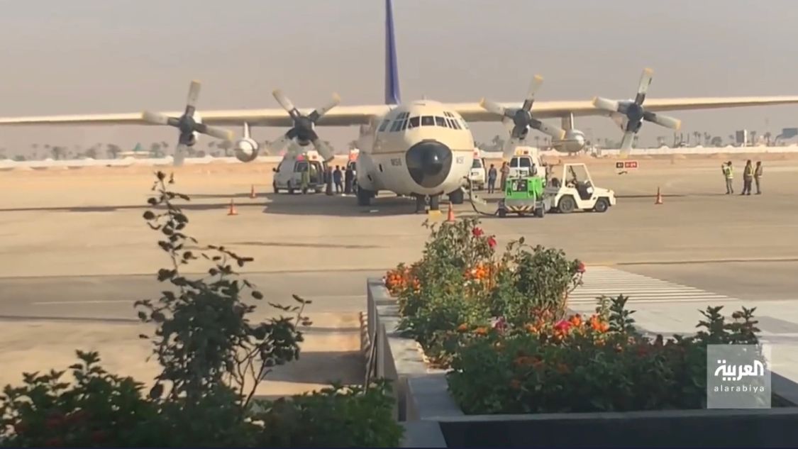 طائرة الإخلاء الطبي تنقل أسرة محمد الشمري إلى الرياض