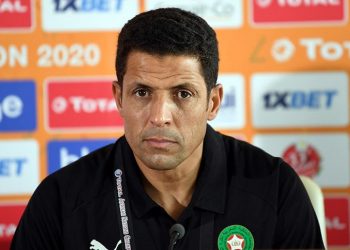 الحسين عموتة مدرب المغرب في كأس العرب