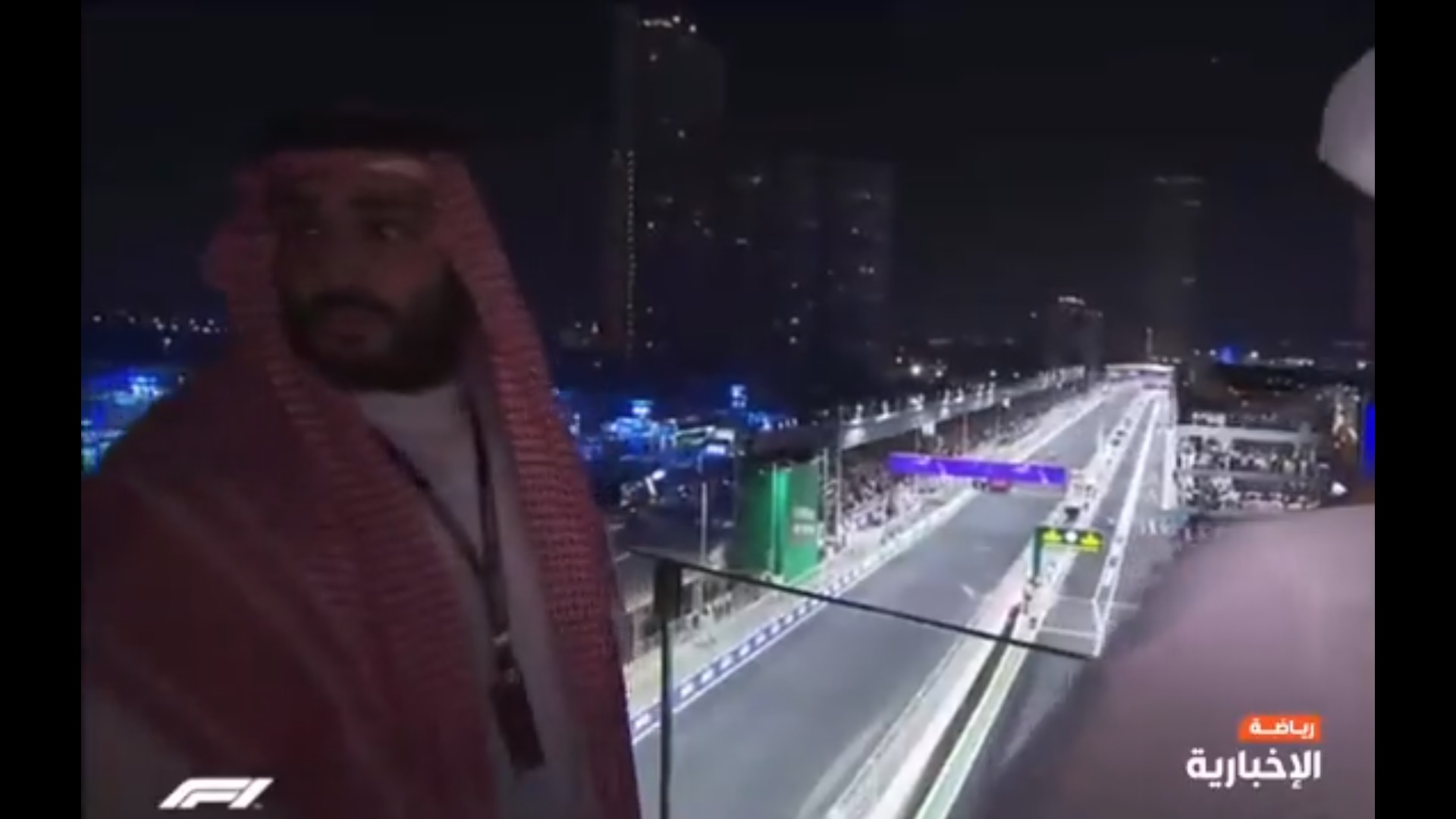 محمد بن سلمان يتابع انطلاق فورمولا 1 في جدة