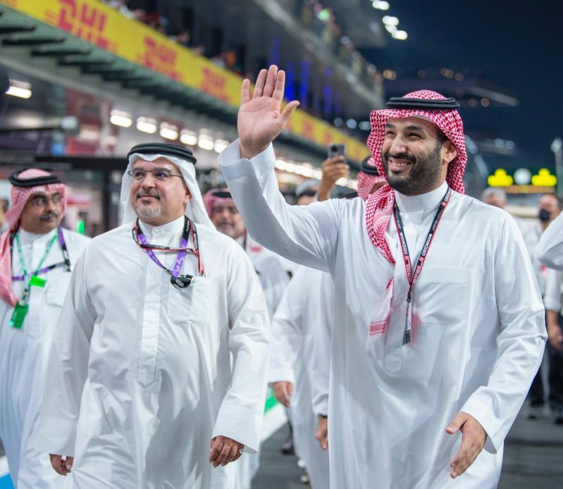 محمد بن سلمان في فورمولا 1