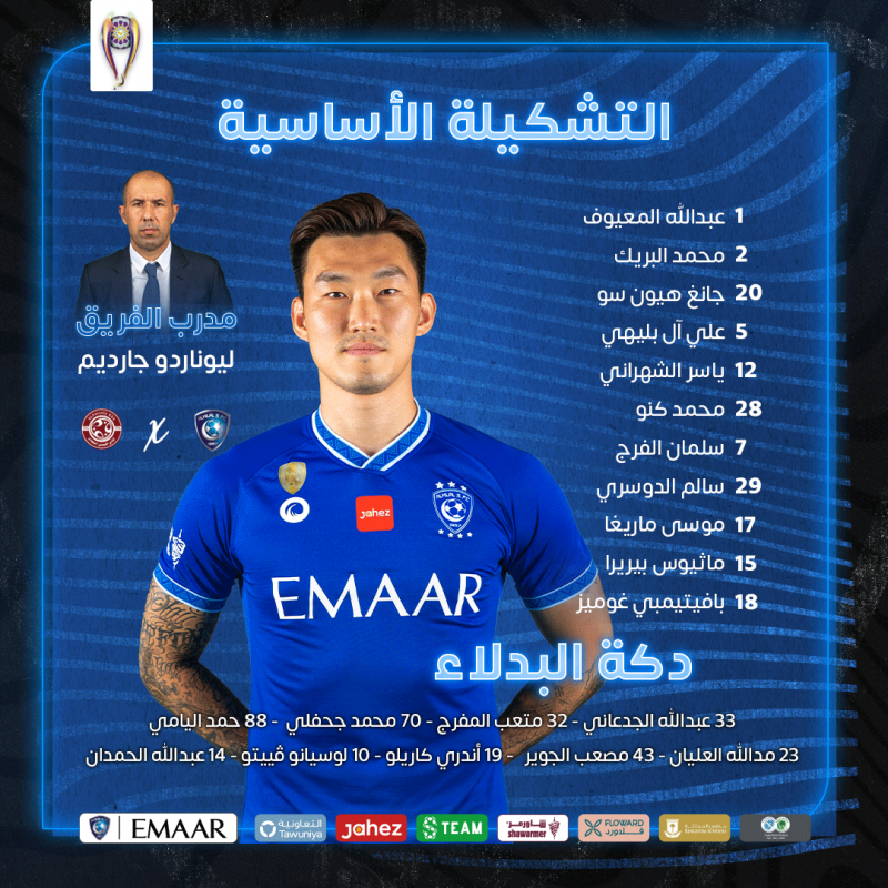 الهلال والفيصلي السوبر