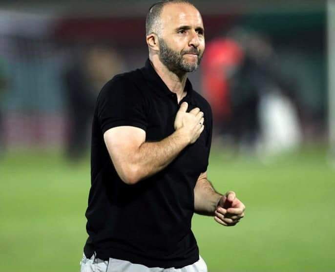 جمال بلماضي مدرب منتخب الجزائر