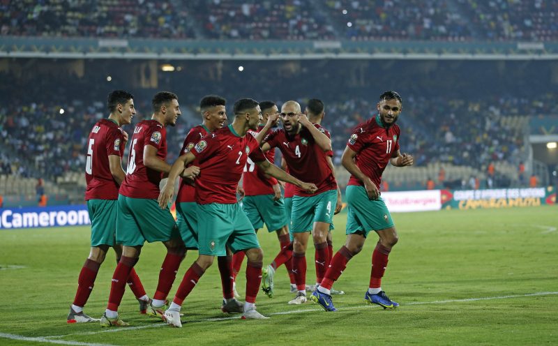 منتخب المغرب - مباراة مصر وساحل العاج