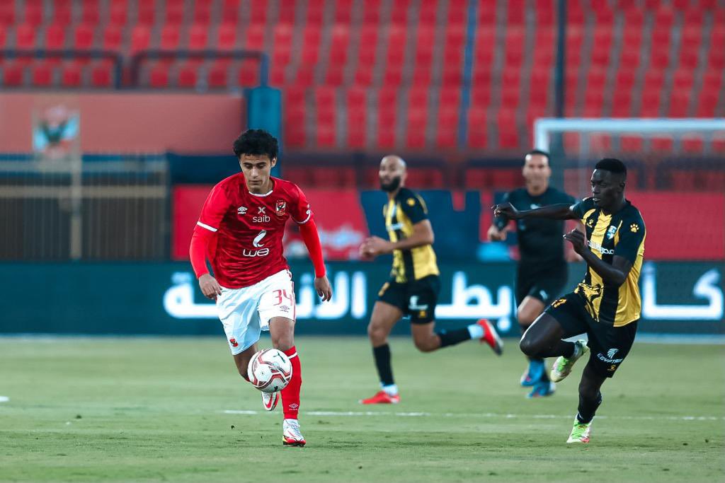 التعادل الإيجابي يحسم مباراة الأهلي والمقاولون العرب