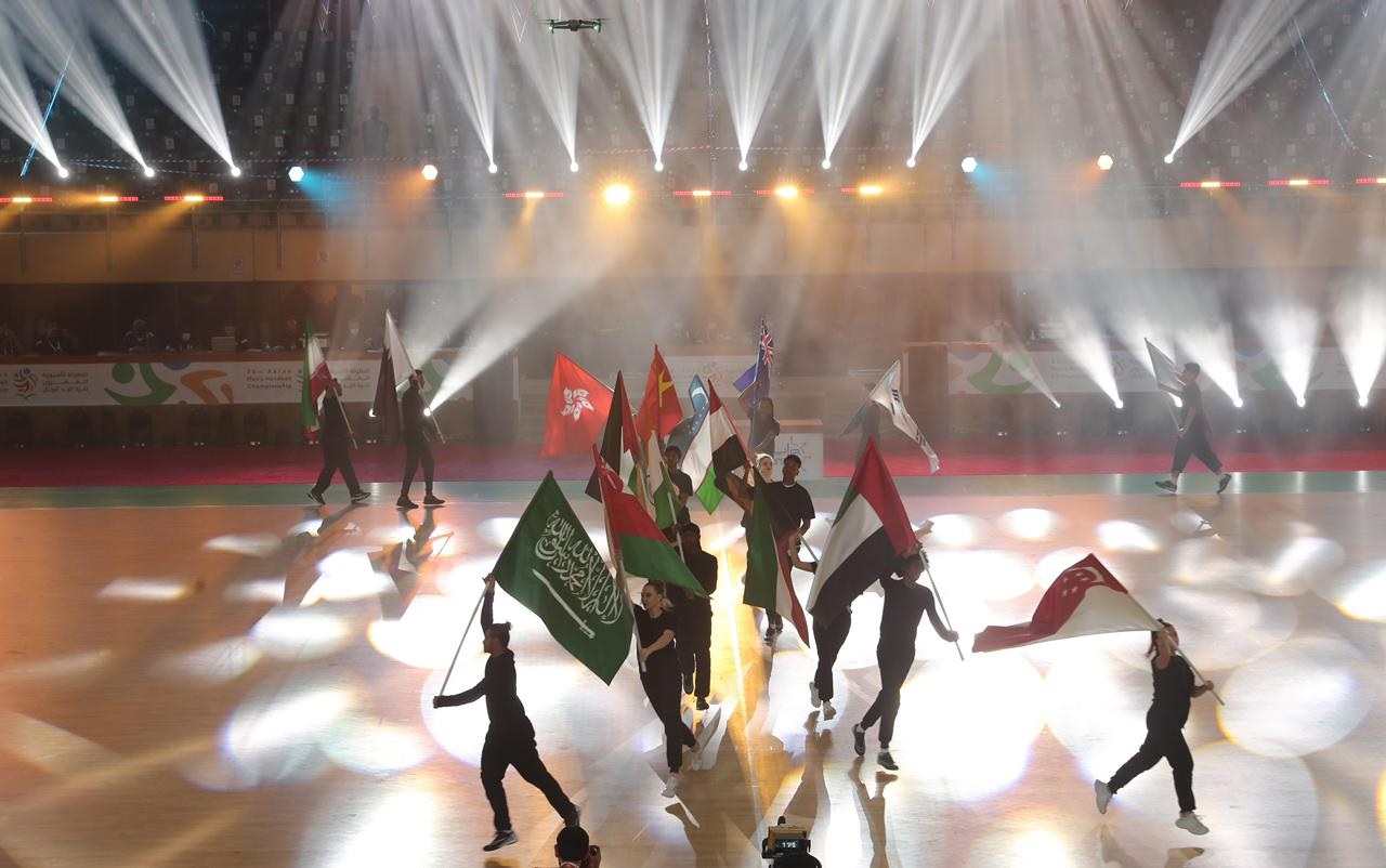 لقطات من افتتاح البطولة الآسيوية لليد في السعودية