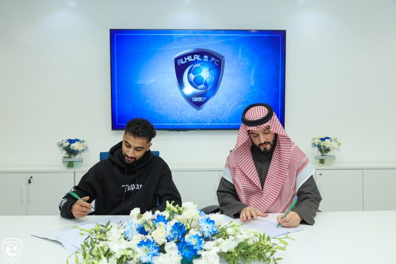 العبيد ورئيس نادي الهلال