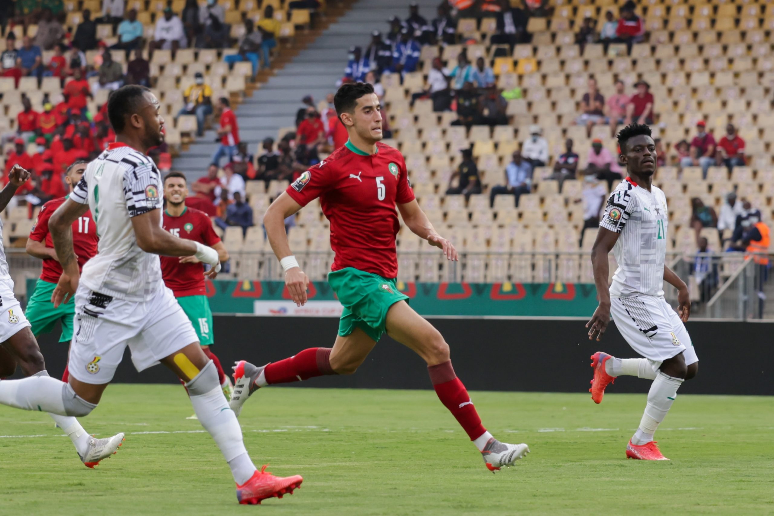 منتخب المغرب يتجاوز عقبة غانا بصعوبة